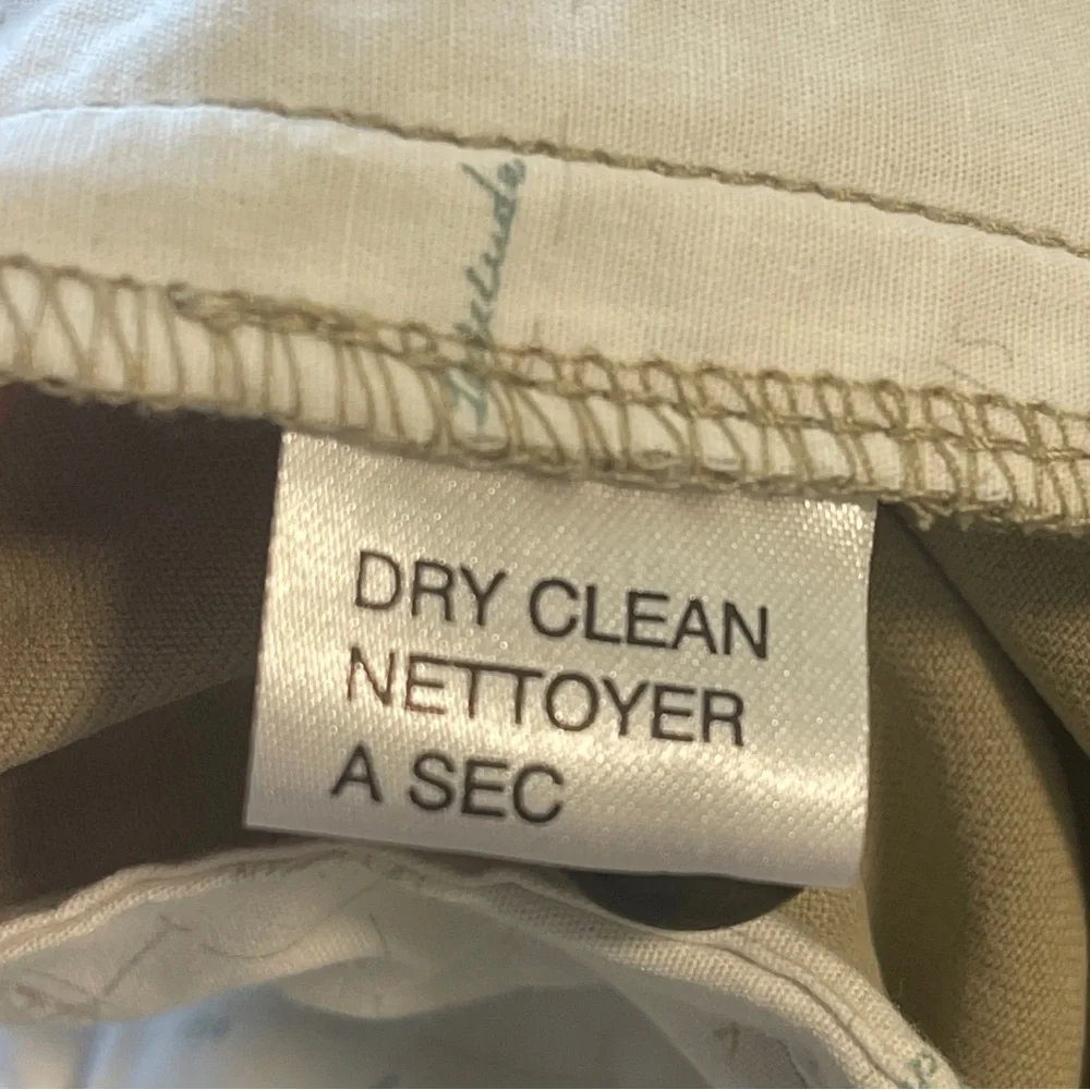 Tommy Bahama 100% Silk Chino Pants Tan Relaxed Fit Men’s 36x30